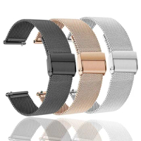 20mm Smart Watch Band For Garmin Vivoactive 3 Music Strap Forerunner 245 645 Bracelet For Garmin Venu SQ 2/Venu 2 Plus Wristband
