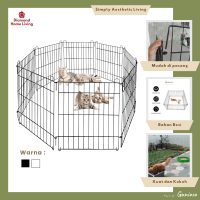 DHL Kandang Hewan 90x60cm Kandang Anjing Kucing / 1 Lembar Panel Pagar Hewan / Kandang Anabul Pagar
