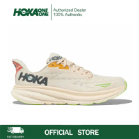 (Casual Trainers) [Fast Shipping]Hoka CLIFTON 9 Men's and Women's Sports Shoes Black White Size 36-4