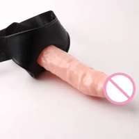 Wearable Dildo Dildo Hollow Extension Penis Set Waistband Panties Male / Female Masturbator Gay and Lesbian Adult Erotic Toys 18