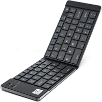Foldable Bluetooth Keyboard, Bluetooth Folding Keyboard for iPhone,ipad Mini and Table,ipad Travel Keyboard,Smartphone,