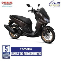 YAMAHA JG MOTOR - LEXI LX 155 Connected ABS (NIK 2025) Magma Black Bandung