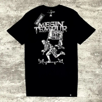 KAOS Mesin Tempur x Maternal Disaster - Meluncur SS /T-shirt Bahan Cotton Combed 24s kain tebal lemb