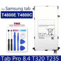 Tablet Battery T4800E T4800C For Samsung Galaxy Tab Pro 8.4 SM T320 T321 T325 4800mAh