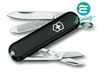 VICTORINOX 基本款7種用途瑞士刀 # 0.6223.3 黑色【最高點數22%點數回饋】