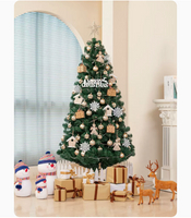 倉庫現貨清出 聖誕樹家用不掉粉1.5米聖誕裝飾擺件套餐4米聖誕節裝飾品場景布置