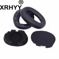 XRHYY Replacement Memory Foam Earpads Ear Pads Cushion Suitable For Sony MDR-1000X WH-1000XM2 WH-1000XM3 Headphones (Black)