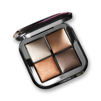 即期品【KIKO MILANO】四色烘焙眼影盤 4.8g #02 玫瑰紫紅變奏曲(眼影/彩妝/底妝/蜜粉/妝前乳/粉底液)