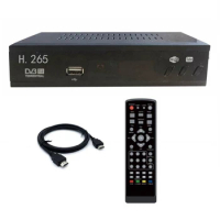 DVB T2 HEVC 265 Digital TV Tuner DVB-T2 H.265 1080P HD Decoder USB Terrestrial TV Receiver Set Top Box Easy Install EU Plug