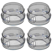 4 Pcs Lid Holds Switch Cover Gas Stove Knob Cooker Safety Guard Burner Case Covers Button Child