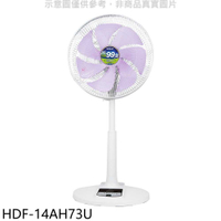 《滿萬折1000》禾聯【HDF-14AH73U】14吋DC變頻立扇電風扇