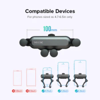 For Infinix Note 10 Note 10 Pro Note 8 8i Zero 8i Redmi Note 10T Note 10 Pro Max Gravity Expansion Car Holder Samsung A22 M30 S9
