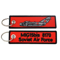 MIG15bis 8170, Soviet Air Force Embroidery Functional Keychain Y3-54
