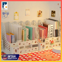 Desktop storage box Student office file basket Multi layer bookshelf Desktop file storage box Cute s