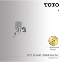 TOTO Acrylic Handle Sink Tap Keran Sink T23B13V7NB