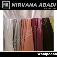 Bahan Kain Wolfis Woolpeach Wolpis Wollpeach Kain Bahan Gamis dan Fashion Kualitas Premium