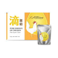 NUTRILICIOUS Pure Essence of Chicken 6's X 60ml for Chicken Essence, Pati Ayam