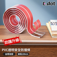E.dot PVC透明居家兒童安全防護防撞條