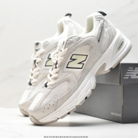 NB530 Unisex รองเท้ากีฬา, ของแท้, เหมาะสำหรับนักเรียนและคู่รัก, สไตล์คลาสสิก, รองเท้าครอบครัว, รองเท
