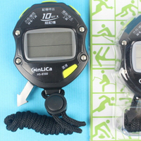 CINLICA 5合1多功能電子碼錶 HS-8100 10組記錄/一個入{促250)(碼表 時鐘 鬧鈴 倒數器 計數器)1/100秒-出清商品-