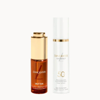 Lancaster Self Tan Sun-Kissed Face Drops 15Ml + Sun Perfect Illuminating Cream Spf50 Bundle