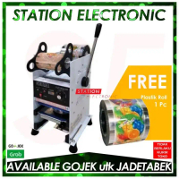 Getra ET-D8S / ET-D8SM Manual Cup Sealer with Counter Digital (Mesin Cup Sealer dengan penghitung di