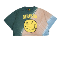 MFS CROP TEE / NIRVANA / SMILE