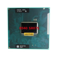 CPU, B940, แคช 2M, 2.0GHz, SR07S, PGA988, TDP 35W, ซีพียูแล็ปท็อปแบบ Dual Core, เข้ากันได้กับ HM65 แ