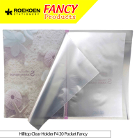Hilltop Clear Holder F4 20 Pocket Fancy