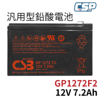 CSB GP1272F2 12V 7.2AH NP7.2-12 神戶電池 不斷電系統 電動車 綠能 綠電