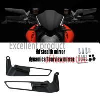 Motorcycle For Ducati Streetfighter V2 2022 2023 years Universal Motorcycle Mirror Wind Wing side Rearview Reversing mirror