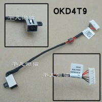 Free Shipping for Dell Inspiron 15-5555 5552 Power Interface Charging Plug with Cable