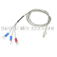 1 Meters Wire 450 Degree Temprature Sensor Thermocouple Probe PT100