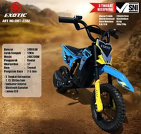 Mainan Motor Aki Anak Exotic Mini Trail EMT-2282 Power Motor 250W Battery SLA 24V 8Ah Blue