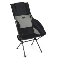 【Helinox】Savanna Chair 純黑 高背戶外椅(HX-11176)