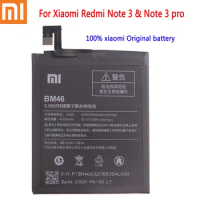 New 4000mah BM46 Original Battery For Xiaomi Redmi Note 3 note3 Pro / Prime Phone Battery In Stock Fast Shipping