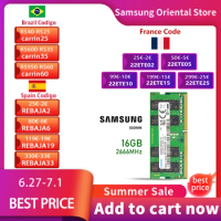 Samsung Laptop ddr4 ram 8gb 4GB 16GB 32GB PC4 2666Mhz 3200MHz 260-Pin 1.2V 2666v DIMM notebook Memory ram 4g 8g 16g ddr4
