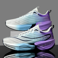 รองเท้าวิ่งสำหรับผู้ชายและผู้หญิง8pro วัสดุแผ่นคาร์บอนน้ำหนักเบาเป็นพิเศษเพิ่มรองเท้ากีฬามีขนาด34-45