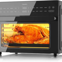 Fabuletta-Air Fryer Toaster Oven Combo, 32 QT, Large Countertop Convection Oven,18 in 1 Digital Airfryer