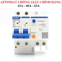 Cầu dao chống giật 2P 63A/40A/32A