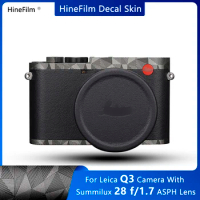 Q3 Camera Stickers Decal Skin Wrap Cover for Leica Q3 Camera Sticker Anti Scratch Court Wraps Cases