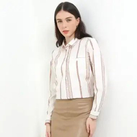 CDL Kemeja Loose Fit Wanita P0130J10E M Orange