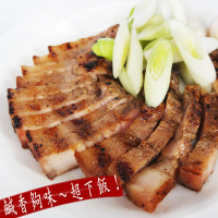 【老爸ㄟ廚房】古法醃漬客家鹹豬肉(300g±3%/條 共10條)