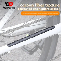 WEST BIKING Bicycle Chain Protection Sticker Thicken MTB Road Bike Frame Protector Scratch-Resistant Bicycle Chain Guard Sticker