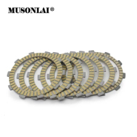 Motorcycle Clutch Friction Plates Disc For Honda XLV600 Transalp CB650F CB400SS XR400 VT600C VT600CD VT600CD2 Shadow VLX Deluxe