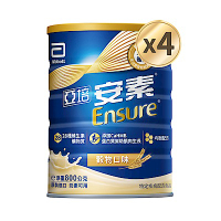 【亞培】安素優能基(穀物口味)-HMB升級配方x4罐 (800g/罐)(增強體力、HMB、三重優蛋白幫助增肌+護肌)