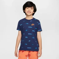 Nike Sportswear Big Kids' T-Shirt Blue (HM5851-410) XS