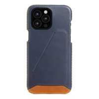 【n max n】iPhone14 Pro Max 經典系列全包覆手機皮套-海軍藍(AP-14PM-7503)