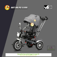 Sepeda Anak Roda 3 TIga PACIFIC JR 5199 Model Motor Harley Ban Karet