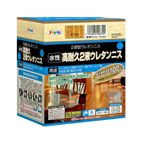 【日本Asahipen】超耐磨/耐刮/耐熱 木器透明保護漆 二液型 600g(護木漆 噴漆 油漆 亮光漆 木頭漆 木器漆)